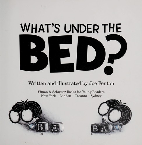 Cover for What's Under the Bed?