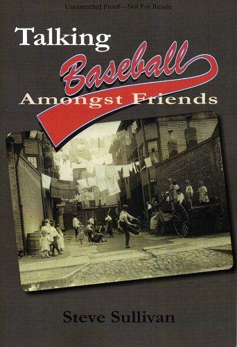 Cover for Talking Baseball Amongst Friends