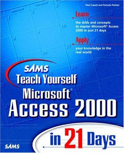 Cover for Sams Teach Yourself Microsoft Access 2000 in 21 Days