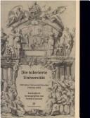 Cover for Die tolerierte Universität