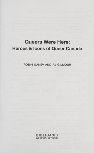 Cover for Queers Were Here