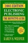 Cover for Electronic publishing