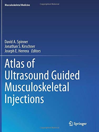 Cover for Atlas of Ultrasound Guided Musculoskeletal Injections