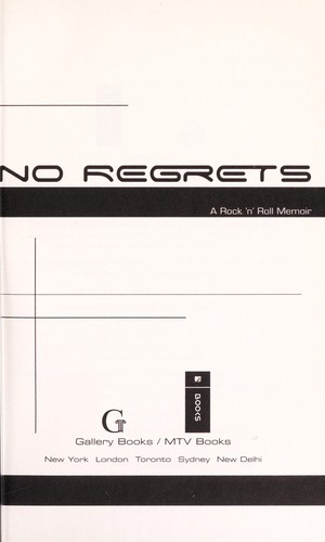 Cover for No regrets