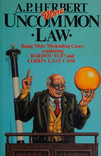 Cover for More uncommon law