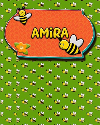 Cover for Handwriting Practice 120 Page Honey Bee Book Amira