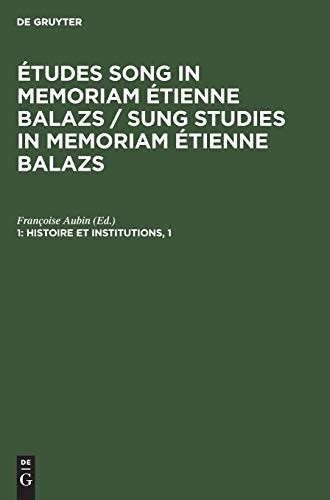 Cover for Histoire et Institutions, 1