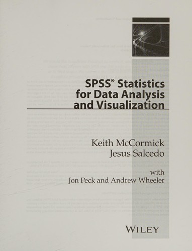 Cover for SPSS Statistics for Data Analysis and Visualization