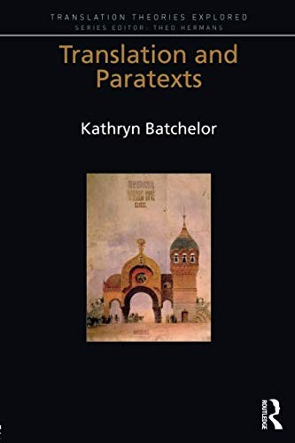 Cover for Translation and Paratexts