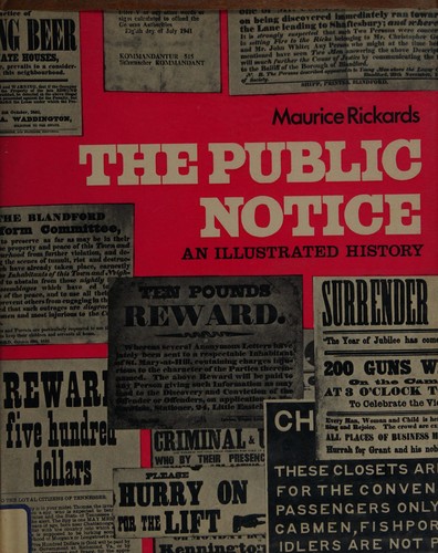Cover for The public notice