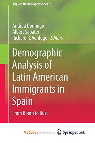 Cover for Demographic Analysis of Latin American Immigrants in Spain