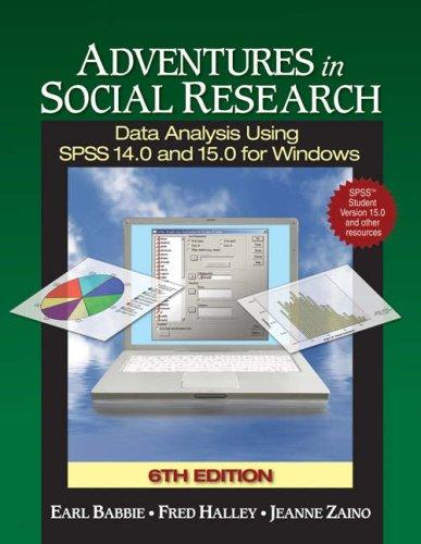 Cover for Adventures in Social Research with SPSS Student Version