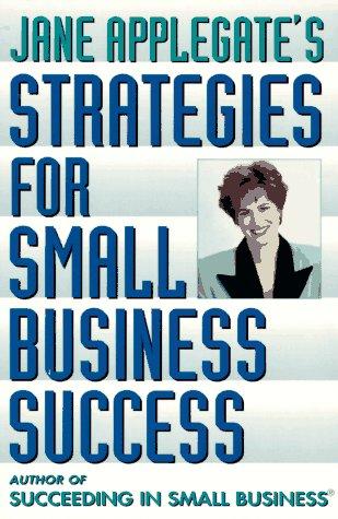 Cover for Jane Applegate's strategies for small business success.
