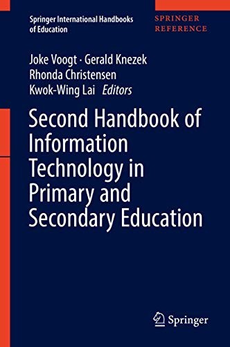 Cover for Second Handbook of Information Technology in Primary and Secondary Education