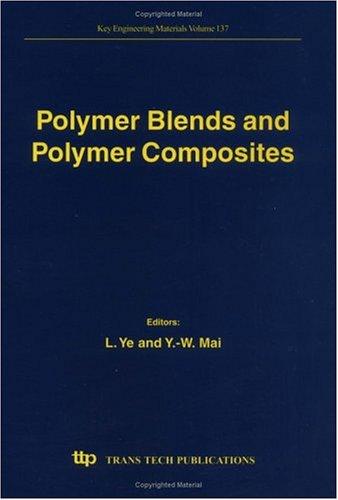 Cover for Polymer Blends and Polymer Composites (Key Engineering Materials)