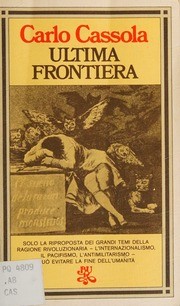 Cover for Ultima frontiera