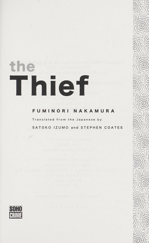Cover for The thief