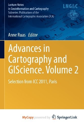 Cover for Advances in Cartography and GIScience. Volume 2