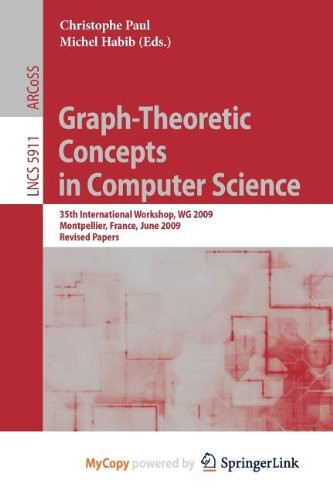 Cover for Graph-Theoretic Concepts in Computer Science