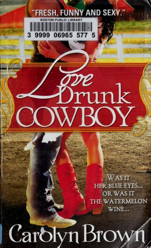 Cover for Love drunk cowboy