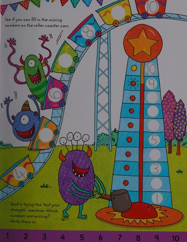 Cover for Wipe-clean first numbers