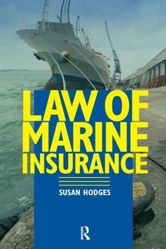 Cover for Law of Marine Insurance