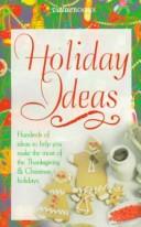 Cover for Holiday Ideas