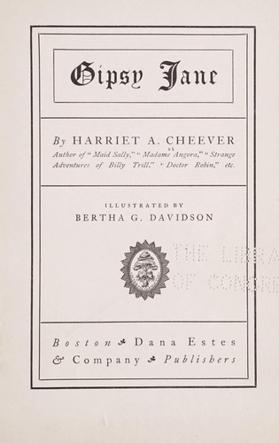 Cover for Gipsy Jane