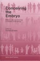 Cover for Conceiving the embryo