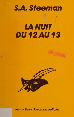 Cover for La nuit du 12 au 13 (Mystere a Shanghai)