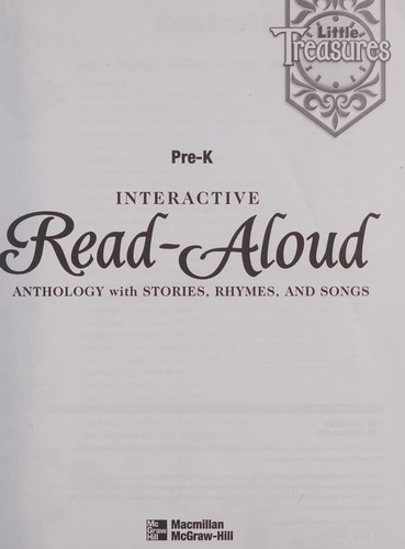 Cover for Little Treasures Interactive Read-Aloud Anthology with Stories, Rhymes, and Songs