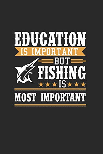 Cover for Education Is Important But Fishing Is Most Important
