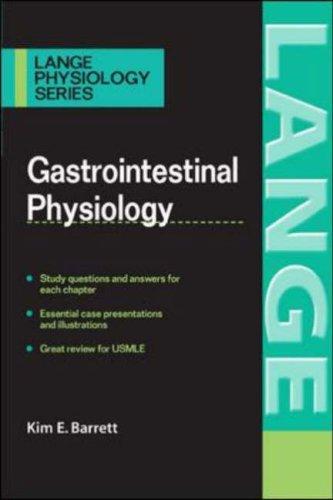 Cover for Gastrointestinal Physiology (Lange Physiology Series)