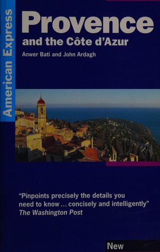 Cover for Provence and the Cote d'Azur