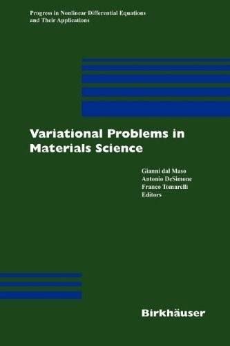 Cover for Variational Problems in Materials Science