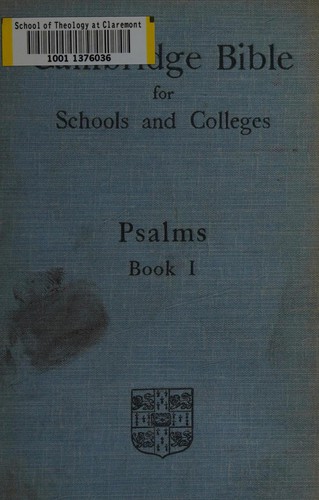 Cover for The Book of Psalms