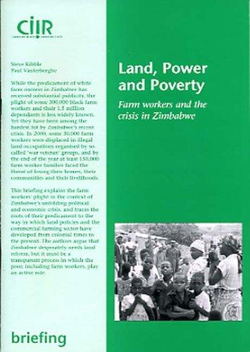 Cover for Land, Power and Poverty