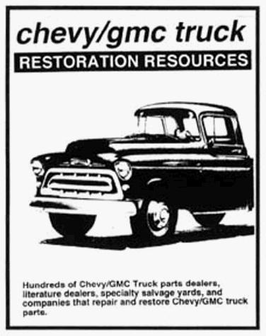 Cover for Chevy/GMC Truck Restoration Resources