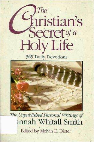 Cover for The Christian's secret of a holy life