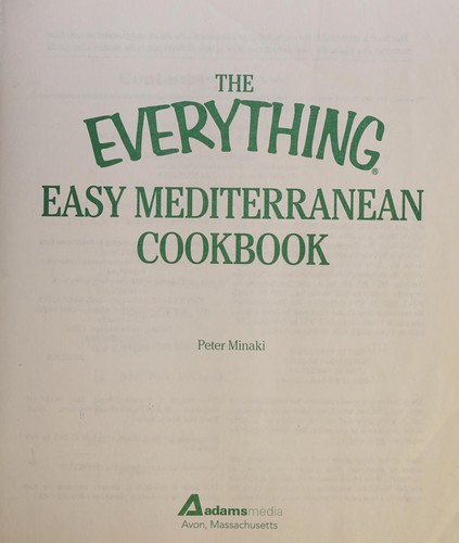 Cover for The everything easy Mediterranean cookbook