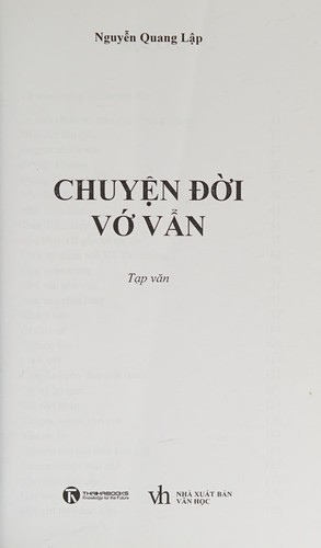 Cover for Chuyện đời vớ vẩn
