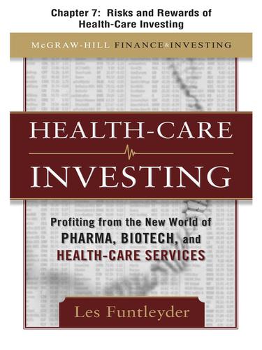Cover for Risks and Rewards of Health-Care Investing