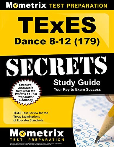 Cover for TExES Dance 8-12  Secrets Study Guide