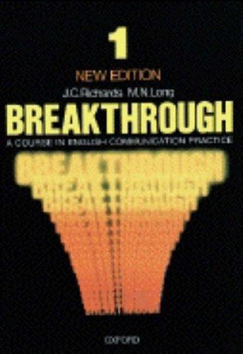 Cover for Breakthrough