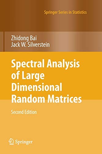 Cover for Spectral Analysis of Large Dimensional Random Matrices