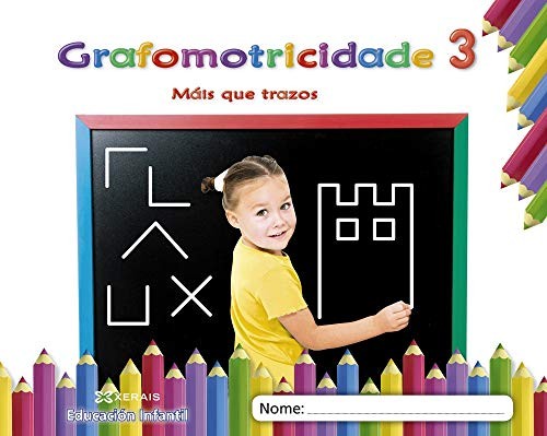 Cover for Máis que trazos. Grafomotricidade 3