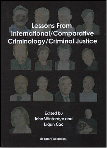 Cover for Lessons From International/ Comparative Criminology/ Criminal Justice