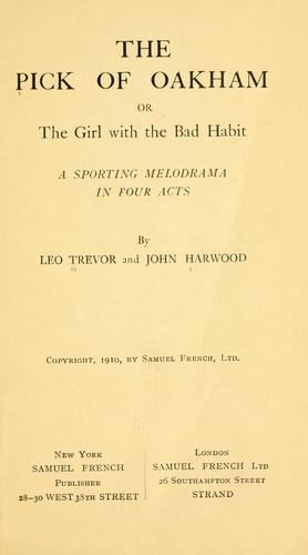 Cover for The pick of Oakham