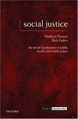 Cover for Social justice