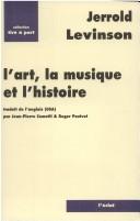 Cover for L'art, la musique et l'histoire